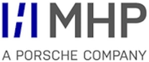 MHP – A Porsche Company Logo
