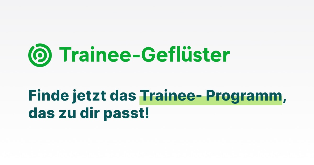 (c) Trainee-gefluester.de