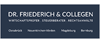 DR. FRIEDERICH & COLLEGEN PartG mbB Wirtschaftsprüfer - Steuerberater - Rechtsanwälte Logo