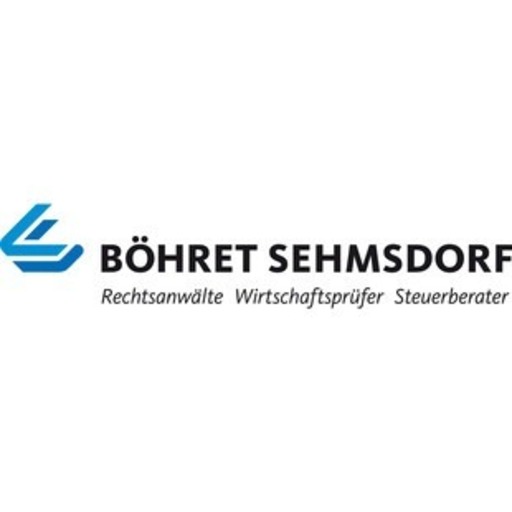Böhret Sehmsdorf & Partner mbB Rechtsanwälte Wirtschaftsprüfer Steuerberater Logo