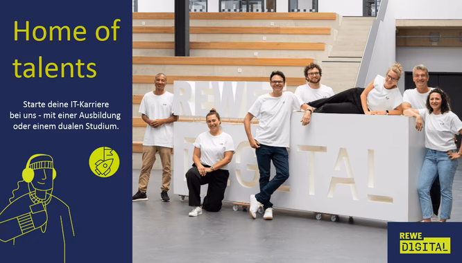 Gestalte die digitale Zukunft.