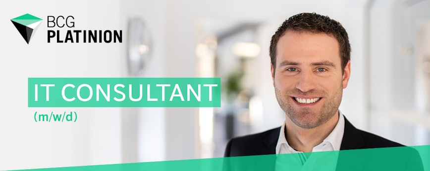IT Consultant (m/f/d) - BCG Platinion