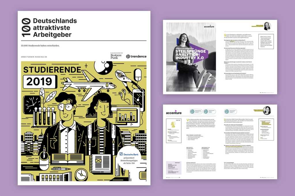 Deutschlands Attraktivste Arbeitgeber Studenten Einblick in die Print-Version Deutschlands attraktivste Arbeitgeber
