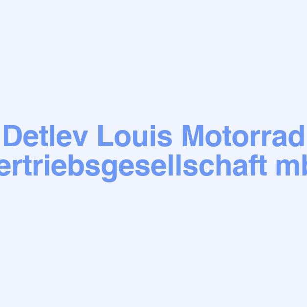 Ausbildungsplatz zum/zur Fachlagerist/-in bei Detlev Louis Motorrad -Vertriebsgesellschaft mbH