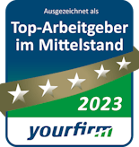 Top-Arbeitgeber im Mittelstand 2023 (yourfirm)