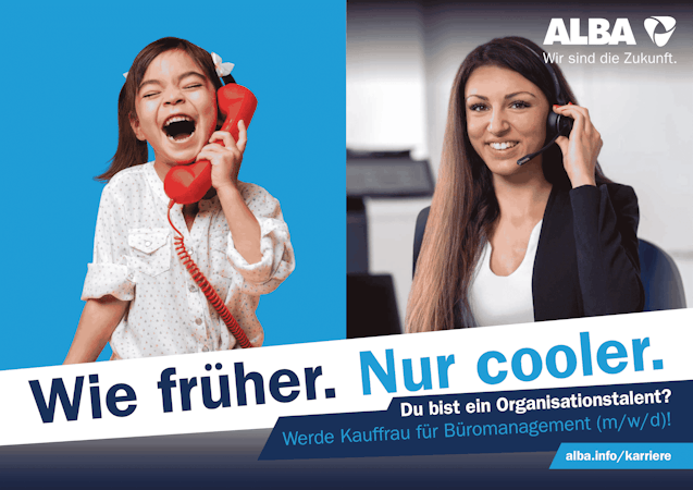 Wie früher nur cooler - werde Bürokauffrau (m/w/d)