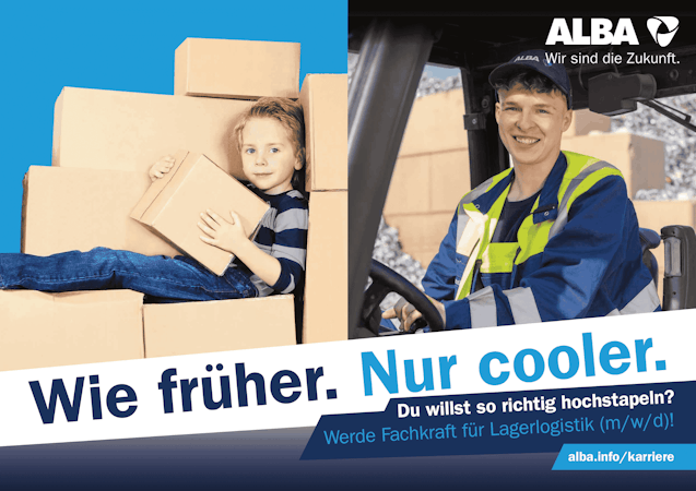 Wie früher, nur cooler - werde Fachkraft für Lagerlogistik (m/w/d)