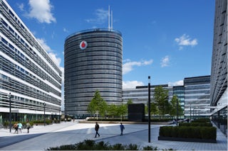 Außenansicht Vodafone Campus Düsseldorf
