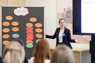 Frauenkonferenz Workshop Lebenslauf Banking